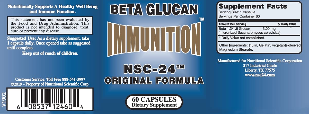 Nutritional Scientific cápsula en mano para ver tamaño y facilidad de toma