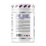 NutritionBizz primer plano del polvo BCAA mostrando textura fina y mezcla rápida