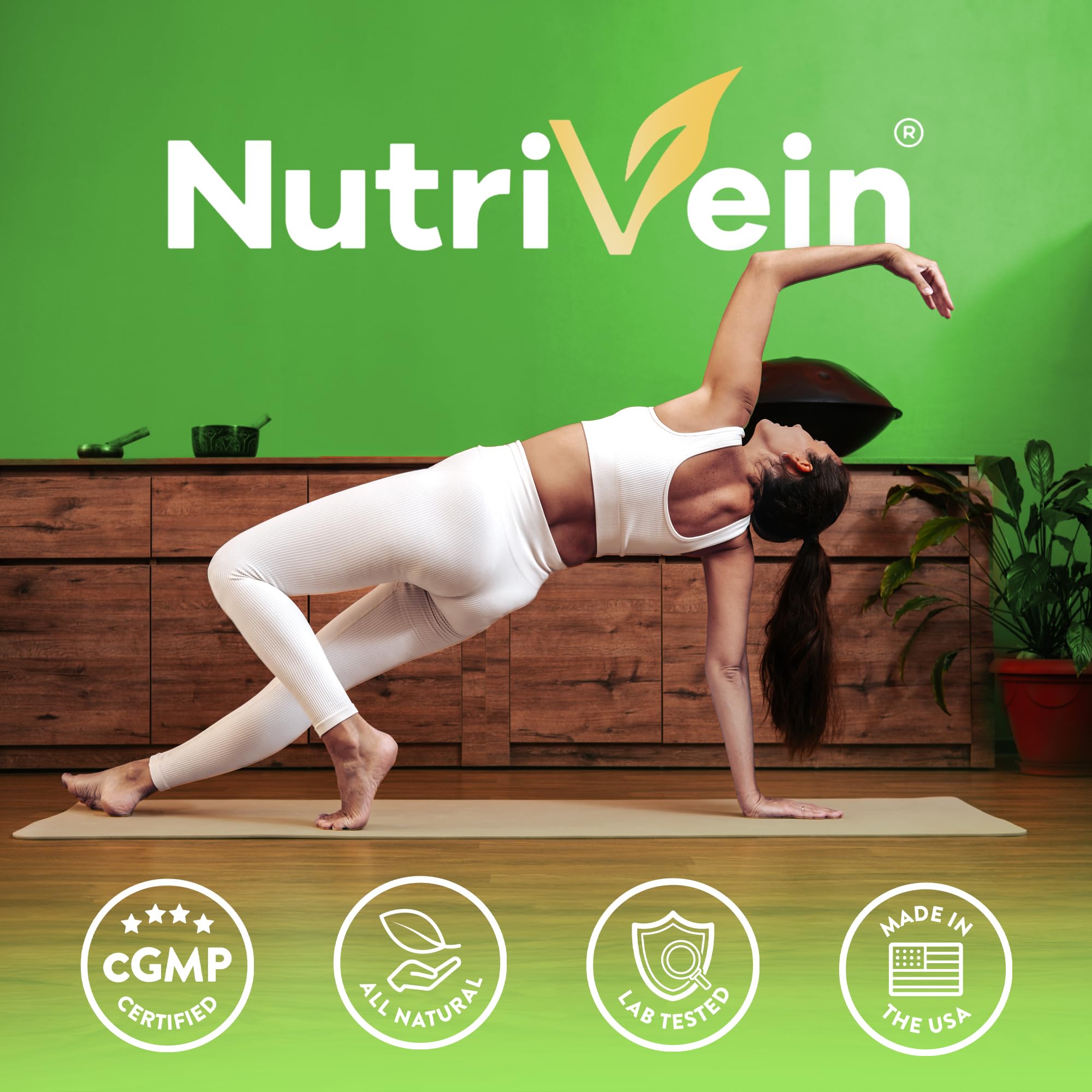 Nutrivein en cocina con alimentos saludables, apoyo a un estilo de vida equilibrado