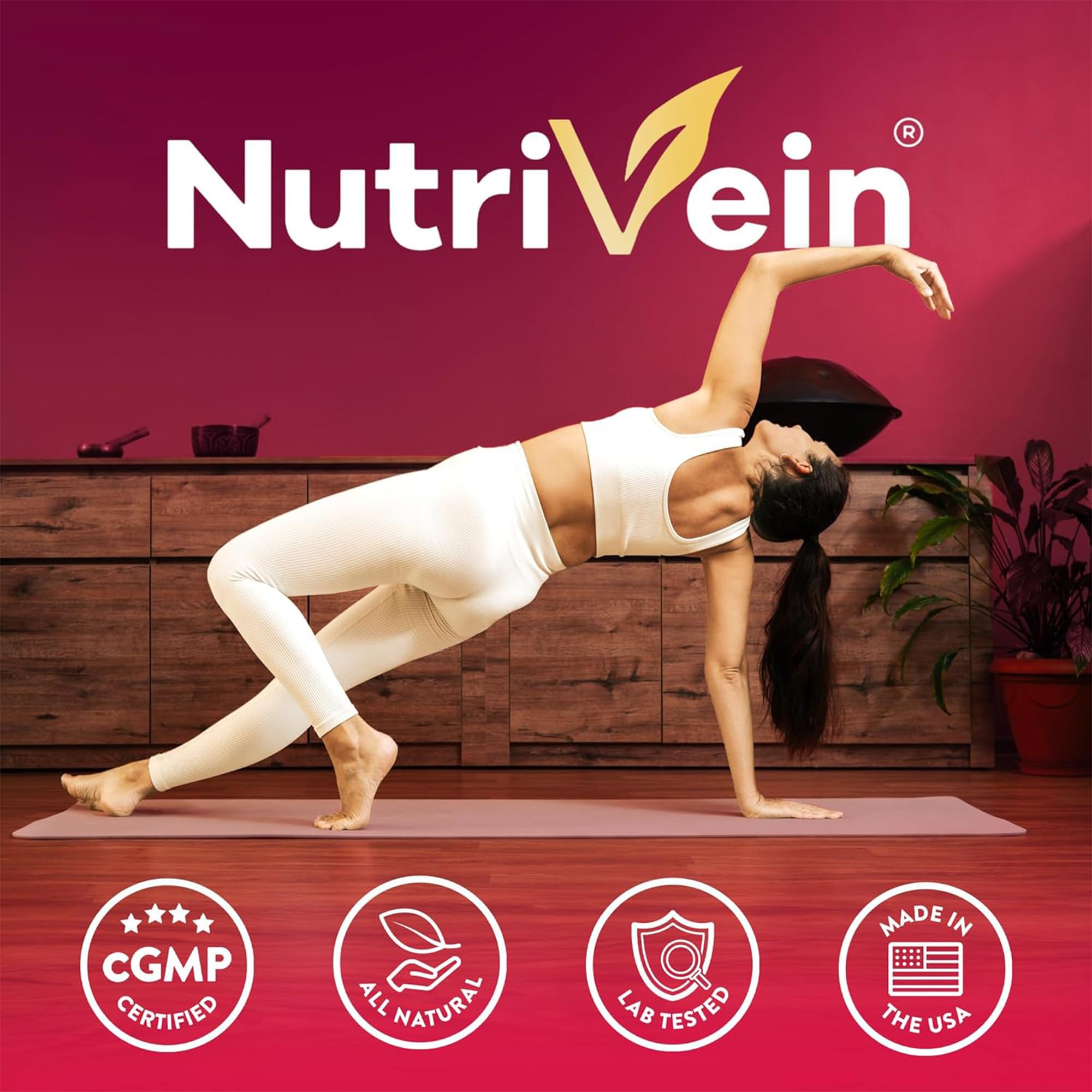 Nutrivein ambientación nocturna que sugiere apoyo al sueño reparador