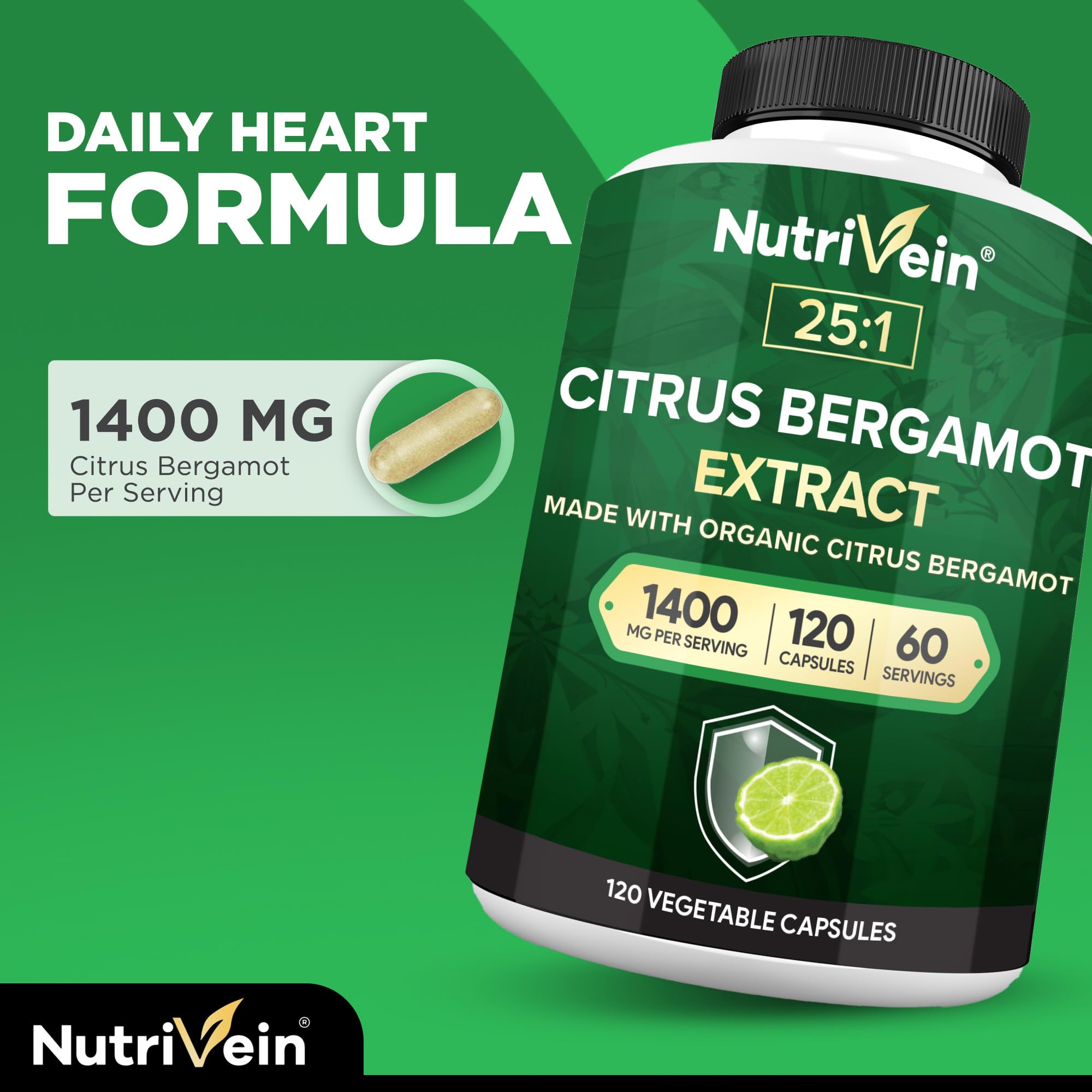 Nutrivein etiqueta con información nutricional y certificaciones claras
