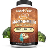 Nutrivein frasco delantero mostrando Magtein y beneficio cognitivo