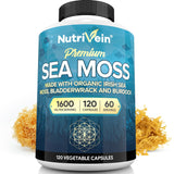 Nutrivein frasco frontal mostrando diseño y cantidad de 120 cápsulas