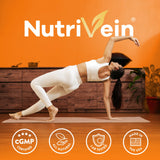 Nutrivein botella en ambiente cotidiano junto a frutas para contexto saludable