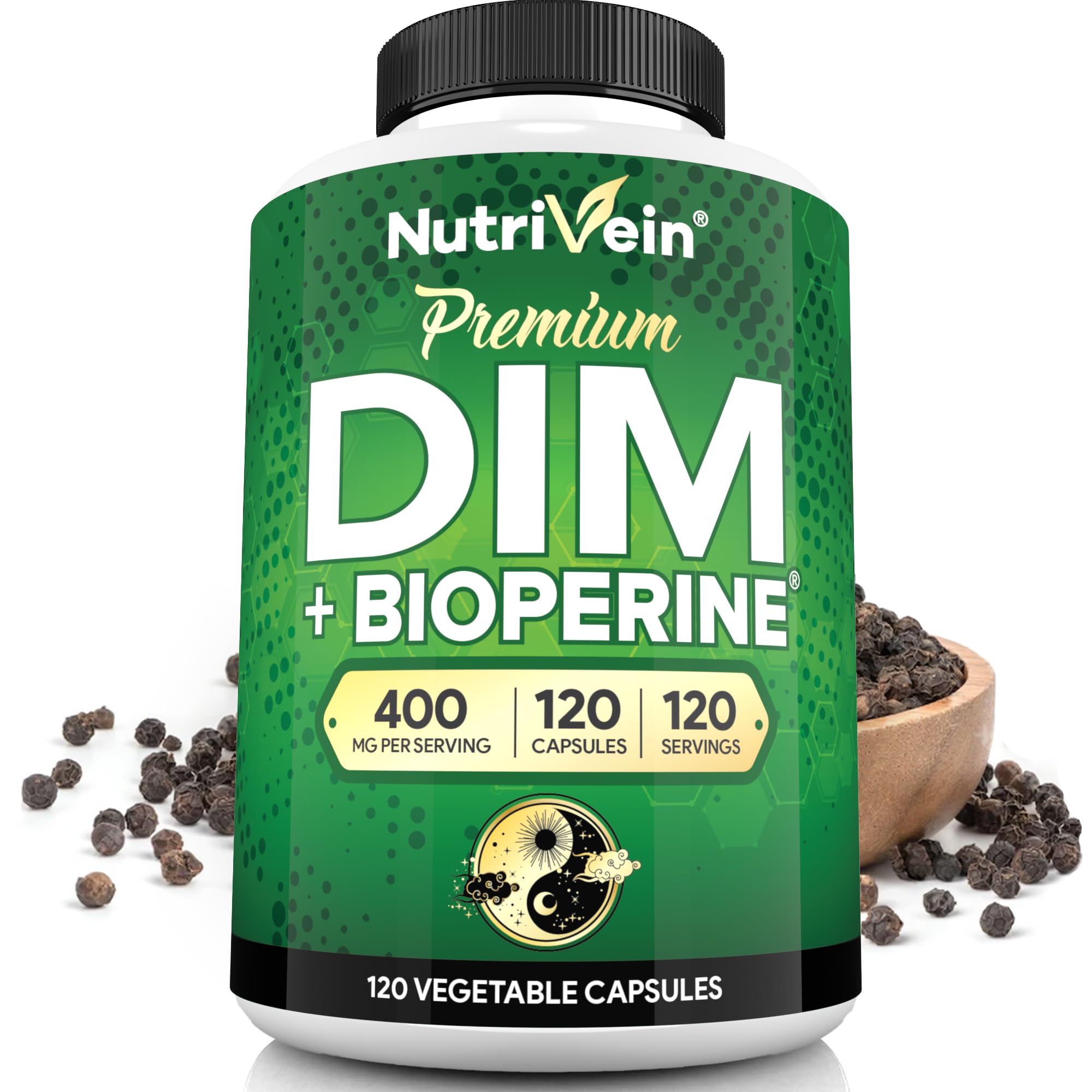 Nutrivein envase frontal mostrando diseño y dosis alta, claridad del beneficio