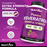 Nutrivein polvo y textura de ingredientes para pureza y potencia