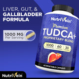 Nutrivein TUDCA+ textura del contenido en cápsula, pureza visible