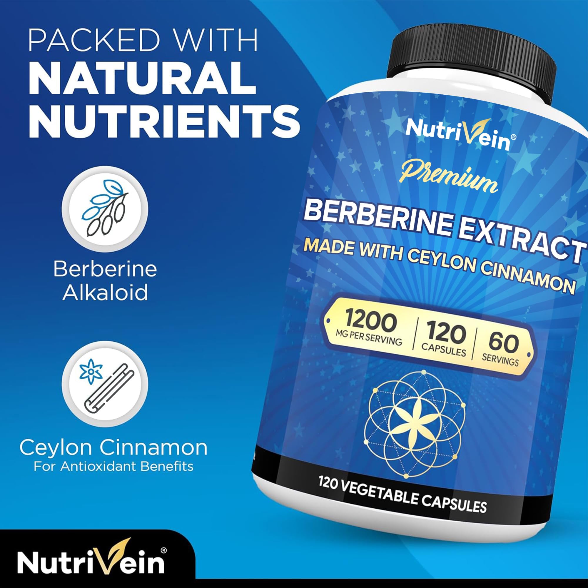 Nutrivein cápsula en mano mostrando dosificación fácil y práctica