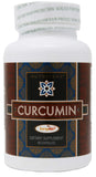 Nutrivene Curcumin Longvida frasco frontal mostrando etiqueta y beneficios de dosificación