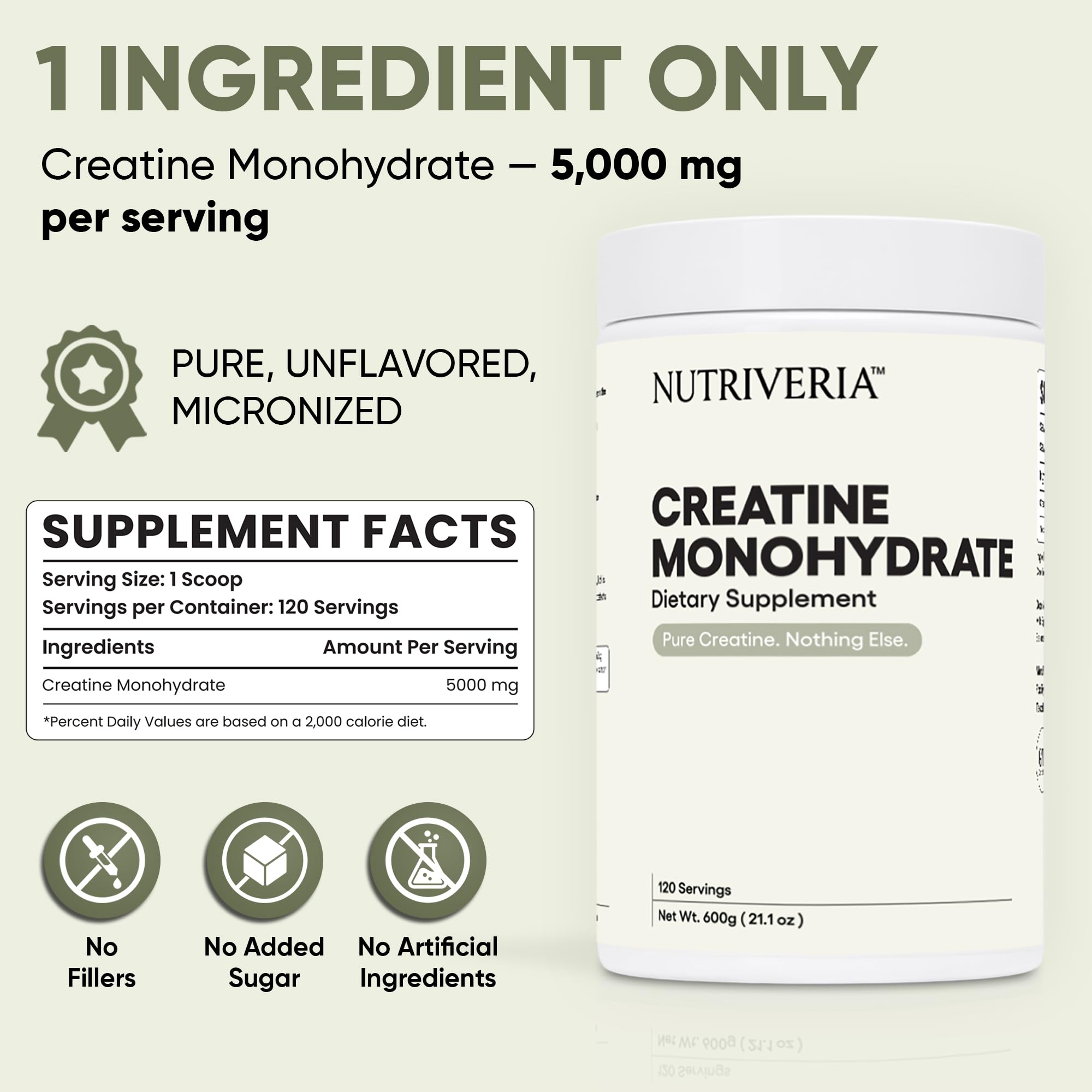 Polvo micronizado de Nutriveria detalle de textura para mezcla rápida