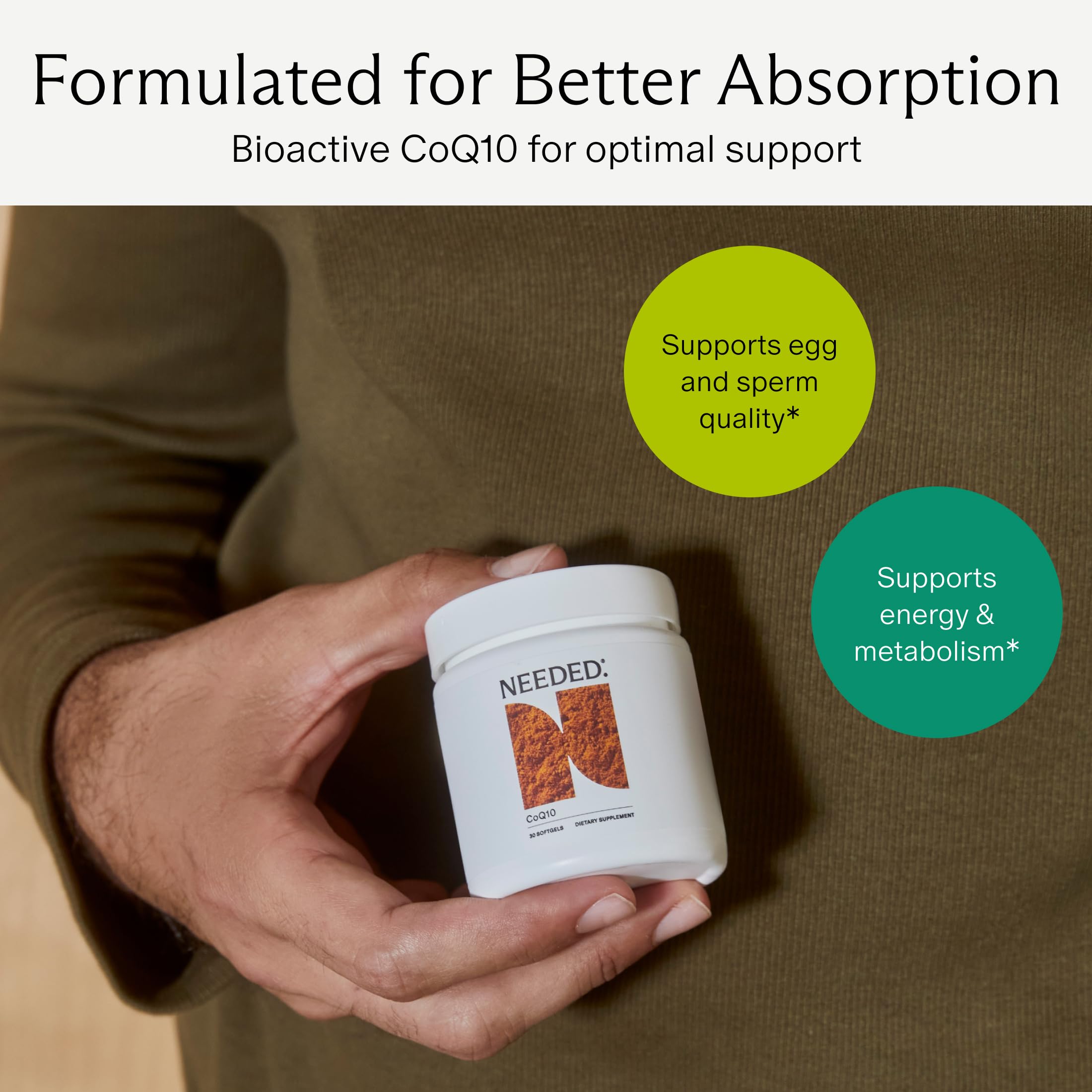 NutriVital detalle de aceite y cápsula que sugiere mejor absorción
