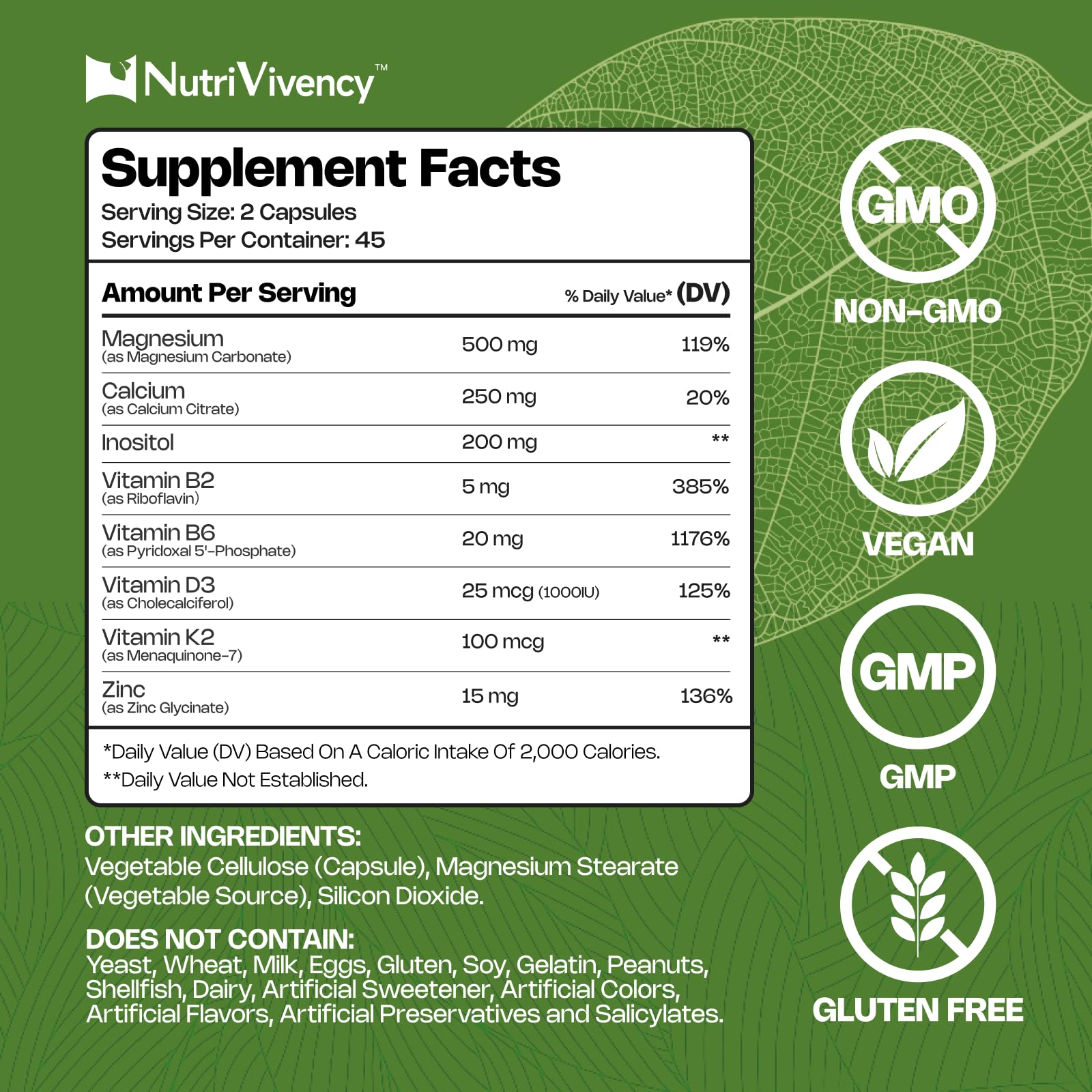 NutriVivency primer plano de cápsula fácil de tragar y sin olor