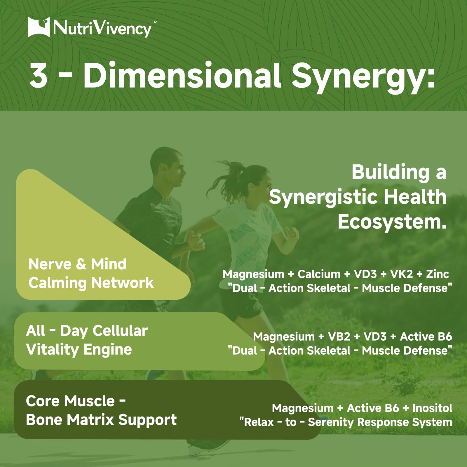 NutriVivency persona activa usando suplemento después del ejercicio