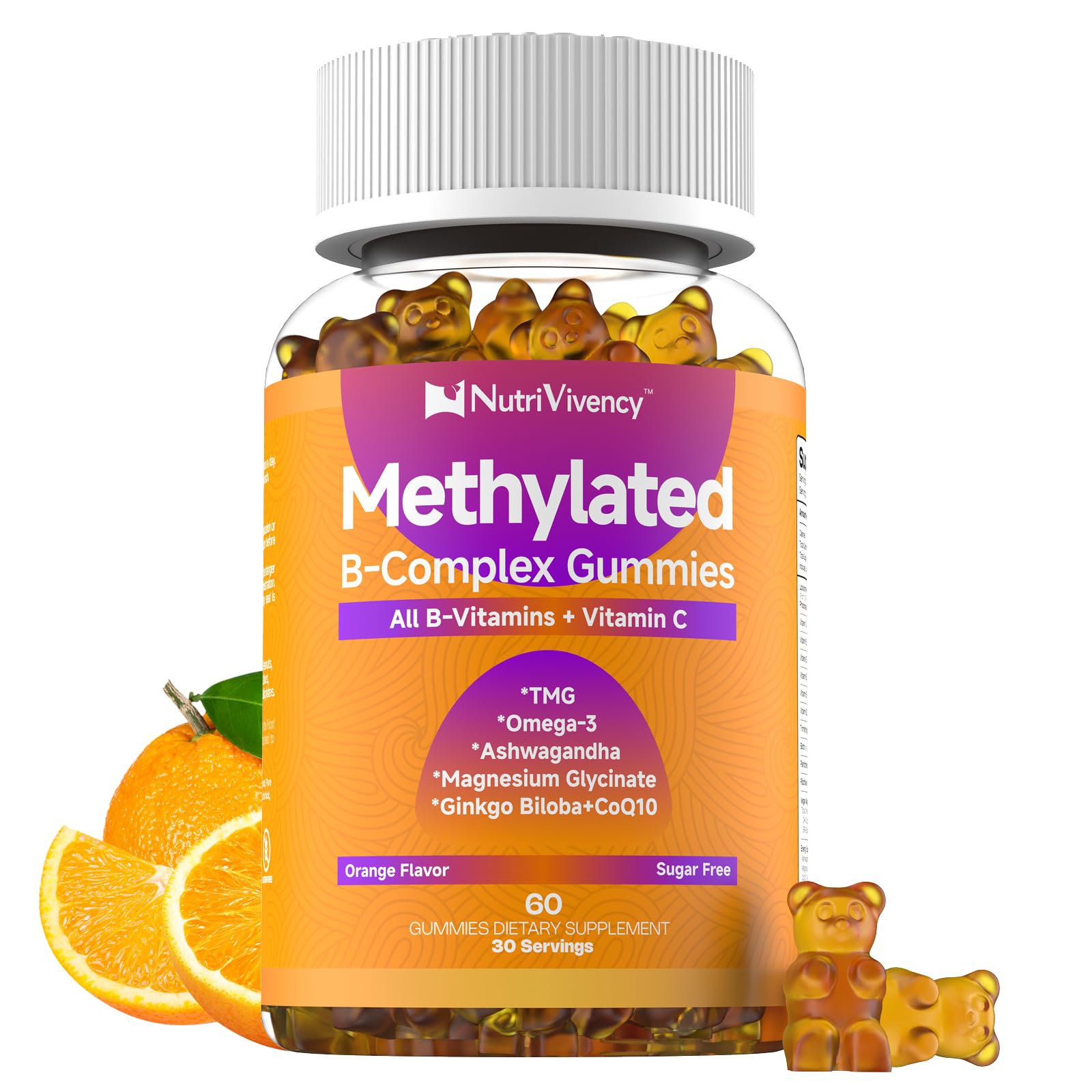 NutriVivency envase frontal mostrando el producto y beneficios visibles