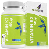 NutriZing frasco frontal mostrando 90 cápsulas y beneficio de suministro trimestral