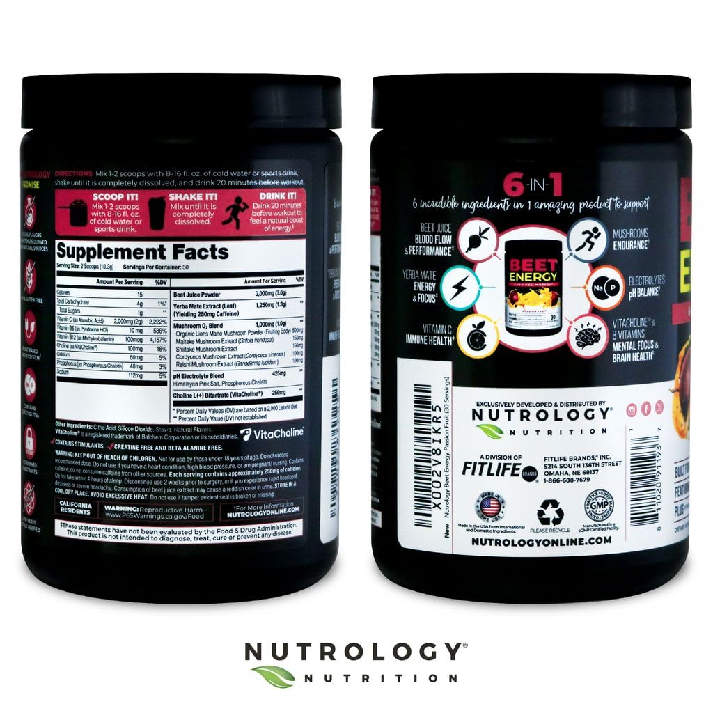 Nutrology escenario deportivo con maracuyá resaltando sabor tropical