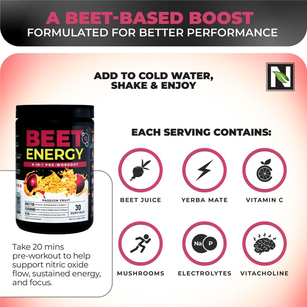 Nutrology vaso con mezcla disuelta listo para beber antes del entrenamiento