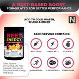 Nutrology vaso con mezcla disuelta listo para beber antes del entrenamiento