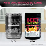 Nutrology polvo de Beet Energy O2 textura fina que facilita disolución rápida