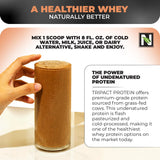 Nutrology TRIPACT batido en vaso listo para consumir tras entrenamiento