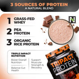 Nutrology TRIPACT superalimentos como espirulina y linaza aportando nutrientes