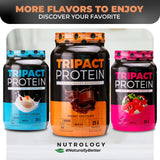 Nutrology TRIPACT uso post-entreno para recuperación muscular efectiva