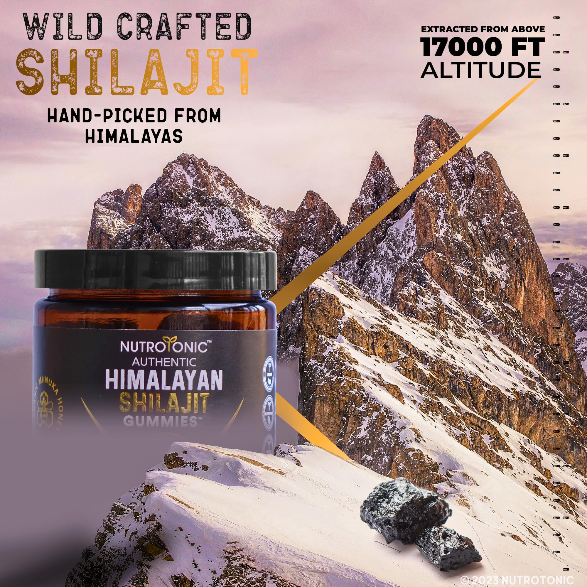 NutroTonic proceso de secado solar en Himalaya sugiere origen tradicional