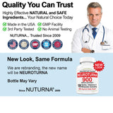 Nuturna etiqueta en detalle mostrando lista de ingredientes clave