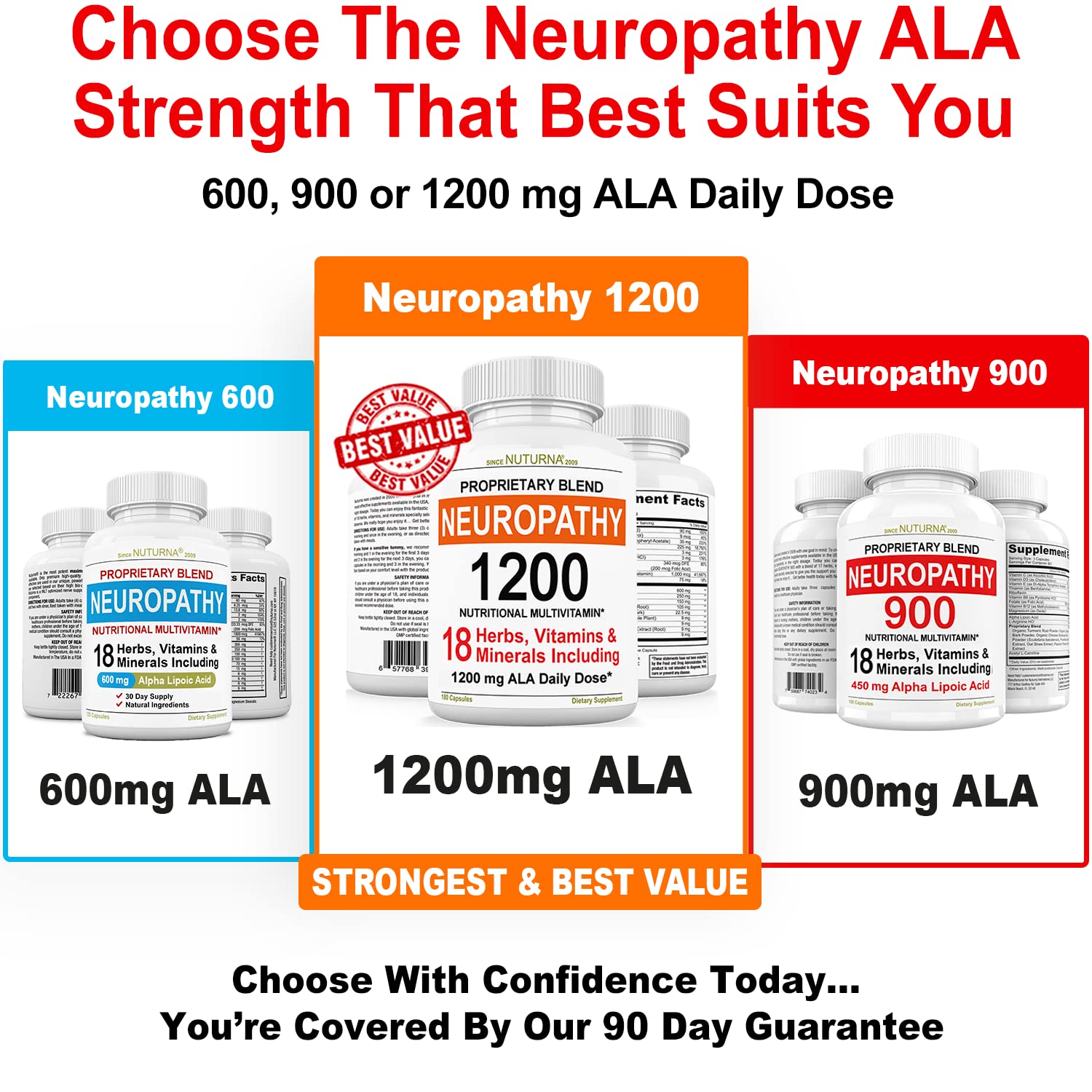 Nuturna Neuroturna etiqueta nutricional ampliada con información clara de ingredientes