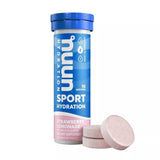 Nuun paquete frontal de 6 tubos mostrando conveniencia y portabilidad