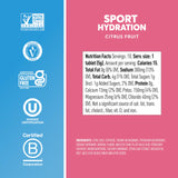 Nuun etiqueta con lista de electrolitos, claridad sobre composición y beneficios