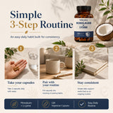 Nuvary etiqueta con lista de ingredientes y aporte informativo visible