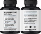 Nuven Naturals botella junto a plantas representando fórmula natural y estilo de vida