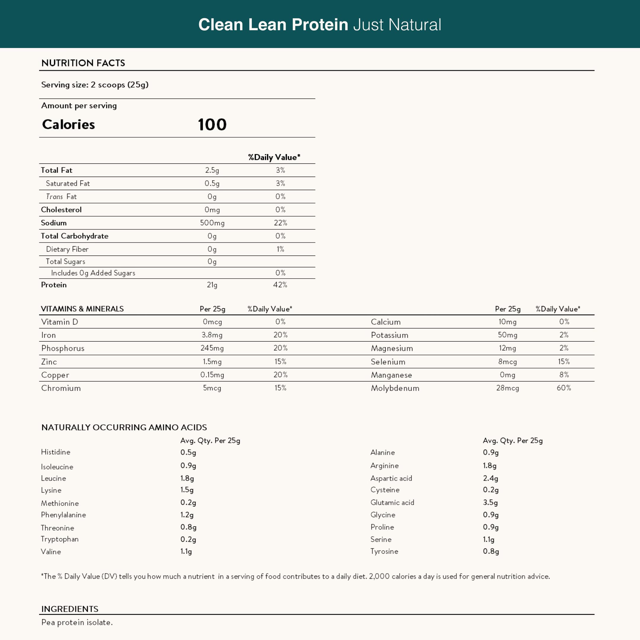 Nuzest etiqueta nutricional legible mostrando proteínas por servicio