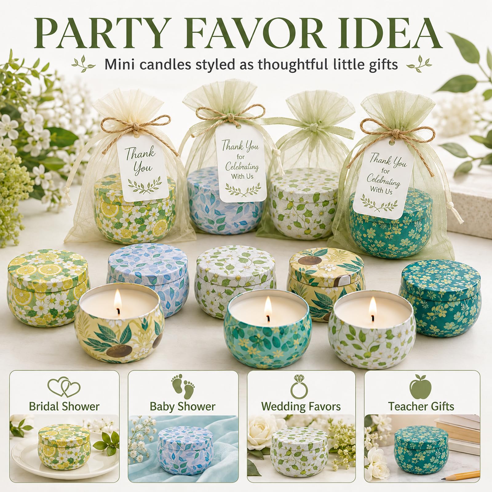 NVGCX set en mesa de boda, detalles elegantes para invitados