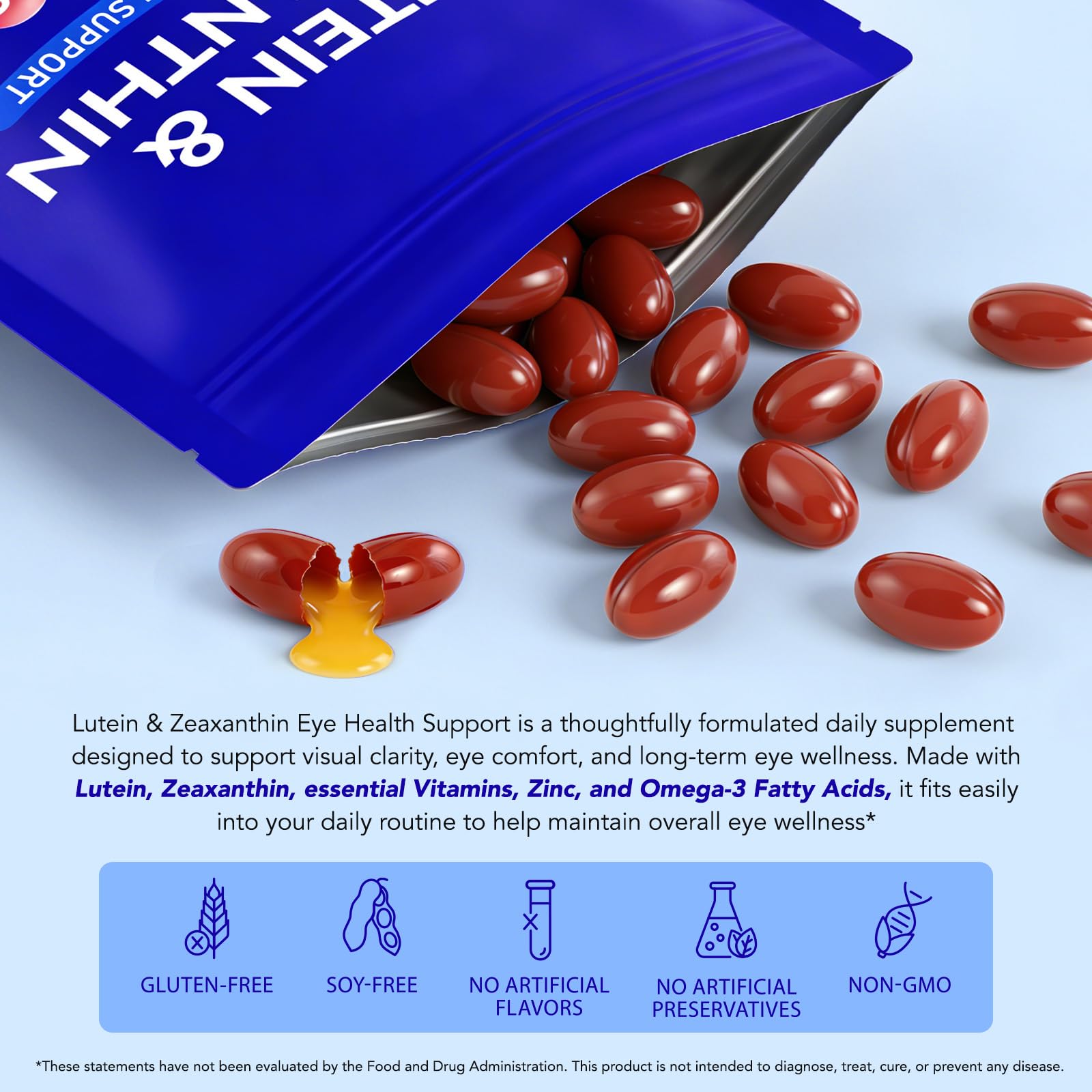 NVXNMSD softgels sobre mesa junto a libro sugiriendo uso en lectura