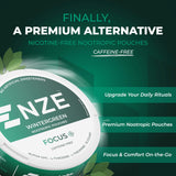 NZE pouch en primer plano listo para uso rápido y discreto