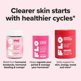 O Positiv ingredientes FLO Acne cerca: lactoferrina, zinc y vitamina E