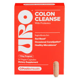 O Positiv frasco frontal mostrando el diseño y beneficio para tránsito intestinal