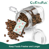 Escenario de cocina con O2frepak en almacenamiento de despensa para mayor duración