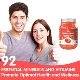 OALSE gel servido en bowl con frutas para uso culinario nutritivo