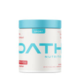 Oath Nutrition frasco frontal Coco Razz mostrando etiqueta y beneficios