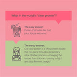Oath Nutrition bolsa junto a una mano para comparar tamaño y porciones