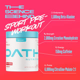 Oath Nutrition polvo textura cercana, mezcla fina y fácil disolución