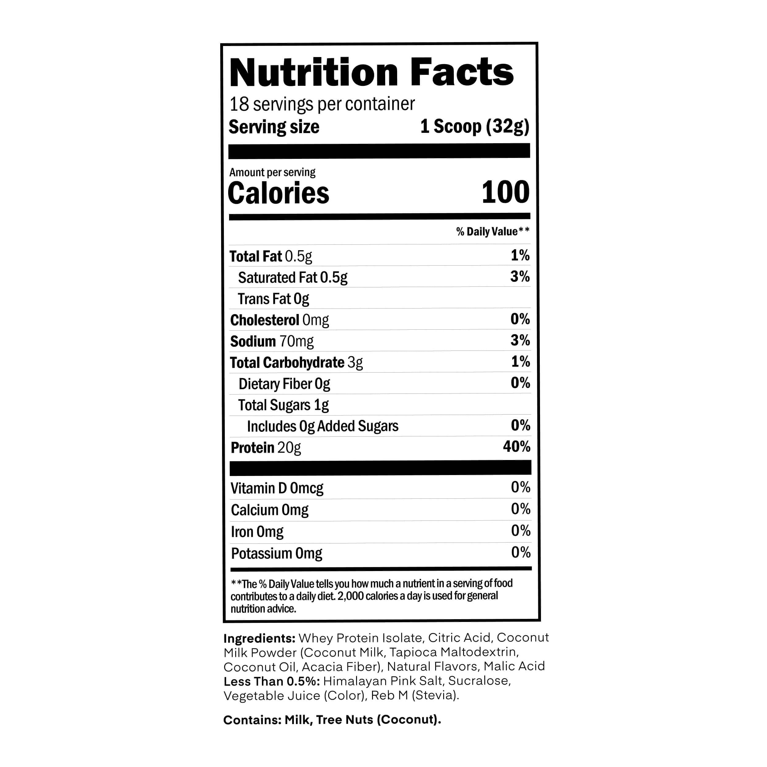 OATH NUTRITION polvo detalle que muestra textura fina y fácil disolución
