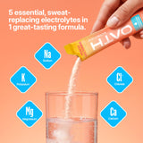 OATH NUTRITION vaso con bebida preparada y aspecto refrescante tras mezclar