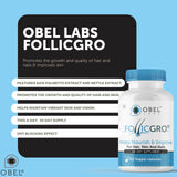 obel Follicgro microesferas en polvo detalle que facilita mejor biodisponibilidad