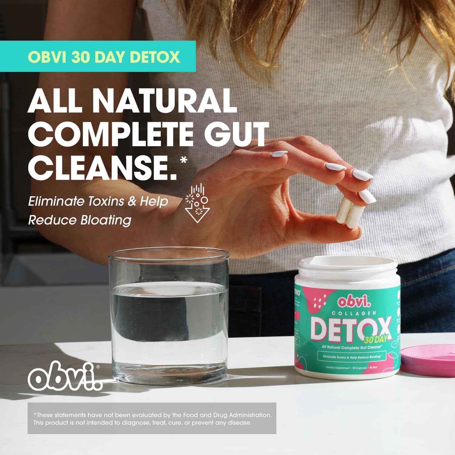 Obvi etiqueta con ingredientes y beneficios para decisiones informadas