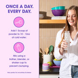 Obvi batido matutino con polvo para energía y cuidado integral
