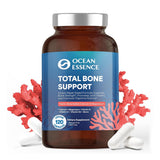 OCEAN ESSENCE frasco delante mostrando etiqueta clara y beneficios
